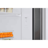 Samsung Smart Conversion Side By Side Refrigerators | 653 L | 2 Star | Refined Inox | RS76CG80X0S9/HL