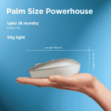 Lenovo 540 USB C Wireless Compact Mouse | Storm Grey