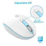Portronics Toad 11 Wireless Mouse | Blue |  POR-015