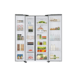 Samsung Smart Conversion Side By Side Refrigerators | 653 L | 2 Star | Refined Inox | RS76CG80X0S9/HL