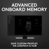 Logitech G502 Hero Wired Optical Gaming Mouse | 25K Sensor | Adj DPI Upto 25600 | Black