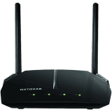 Netgear AC1200 Dual Band Wi-Fi Router | 1200 mbps | Black | R6120