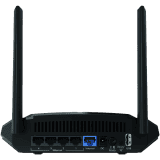 Netgear AC1200 Dual Band Wi-Fi Router | 1200 mbps | Black | R6120