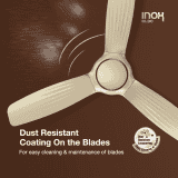 Havells  Inox BLDC Motor Ceiling Fan | 1200 mm | 5 Star | Gold Mist Cola