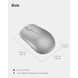 Lenovo 530 Wireless Mouse | 2.4 GHz Wireless | 1200 DPI | Grey