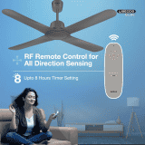 Havells Libeccio Bldc Motor Ceiling Fan | 1200mm | 5 Stars | Slate