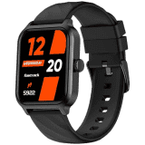 Fastrack Rider Plus Smart Watch | 1.83 | AI Voice Assistant | Black