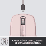Logitech MX Anywhere 3 Wireless Laser Mouse | Rose