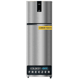 Whirlpool Frost Free Double Door Refrigerator  | 3 Star | 235 L | Titan Steel | IF INV ELT DF278