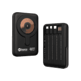 Inbase Mag Voltt 03 All in One Wireless Power Bank | 10000 mAh | 22.5W | Black