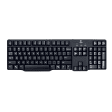Logitech MK100 wired keyboard mouse Combo Set | Black