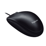 Logitech M90 Wired USB Mouse | Ambidextrous PC | Black