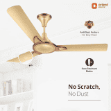 Orient Electric Kiara Shine High Speed Ceiling Fan | 1200 mm | 3 Blade | Chocolate Gold