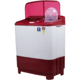 Panasonic Semi Automatic Top Load Washing Machine | 8.5 kg | Red & White | NA W85B5RRB