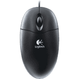 Logitech MK100 wired keyboard mouse Combo Set | Black
