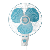Bajaj AIRSTREAM Wall Fan | 400 mm | 60 W | 3 Blade | Blue