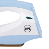 BPL Dry Iron with LED Indicator | 1000 W | Blue & White | BDIS0011