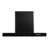 Faber Hood Cygnus | 1400m3/hr | Ducted Auto Clean Wall Mounted Chimney with Odor Sensor | Black | 3D 75 IN HC SC FL BK