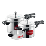 Blueberrys 3IN1 5L+3L+2L Aluminium Pressure Cooker | BCC1113