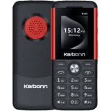 Karbonn K101i Dual SIM Keypad Mobile | 32GB | Black and Red