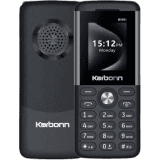 Karbonn K101i Dual SIM Keypad Mobile | 32GB | Black Grey