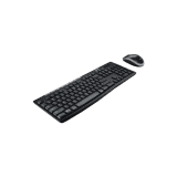 Logitech Media Set MK200 Keyboard Optical Mouse Set | Full Size Wired and High Definition | Black