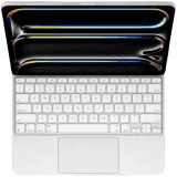 Apple Magic Keyboard for iPad Pro 13" | M4 Bluetooth Tablet Keyboard | White | MWR43HN/A