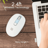 Portronics Toad 11 Wireless Mouse | Blue |  POR-015