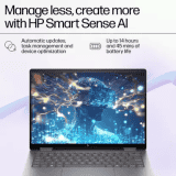 HP Envy Thin and Light Laptop | AMD Ryzen 5 Hexa Core 8640HS |  16 GB | 512 GB SSD | Silver | 14-FA0038AU