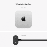 Apple Mini Tower | M4 Chip | 16 GB | 256 GB SSD | 10 core GPU Graphics | macOS Sequoia | MU9D3HN/A