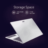 Acer Aspire Lite AL15-52H Thin and Light Laptop | AL15-52H | 12 GB | 512 GB SSD | Pure Silver | UN.347SI.007