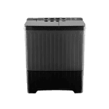 BPL Semi Automatic Top Loading Washing Machine | 8 kg | Grey & Black | BWS-N80ETBKD