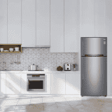 LG Frost Free Double Door Refrigerator | 506 L | 1 Star | Smart Inverter Compressor | Wi-Fi | Hygiene Fresh+ | Shiny Steel Finish | GN H702HLHM