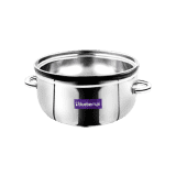 BlueBerry's 1 Kg Stainless Steel Thermal Rice Cooker | Choodarapetty with Pot | Silver
