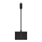 Belkin USB C to VGA Charge Adapter | Black | AVC001BTBK