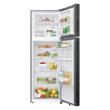Samsung Double Door Refrigerator | 350 L | Black Matt | RT38DG5A4DB1HL
