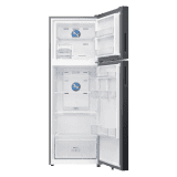 Samsung Double Door Refrigerator | 350 L | Black Matt | RT38DG5A4DB1HL