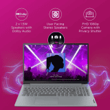 Lenovo IdeaPad Slim 3 Laptop | 13th Gen Intel Core i7 13620H | 16GB | 512GB SSD | Intel UHDGraphics | Arctic Grey | 83EM00GTIN