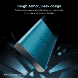 boAt Energyshroom PB300 Pro Power Bank | 10000mAh | Steel Blue