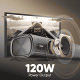 iGear Amplify Home Theatre | with HiFi Bass & Subwoofer | 120W | Black