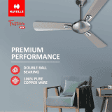 Havells Festiva Energy Saving Ceiling Fan | 1200 mm | 3 Blade | Mist