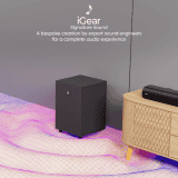 iGear Amplify Home Theatre | with HiFi Bass & Subwoofer | 120W | Black