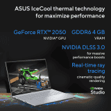 Asus Vivobook 16X Laptop | Intel Core i5-12500H Processor | 16GB | 512GB | 4 GB GeForce RTX 2050 | Cool Silver | K3605ZF-RP458WS