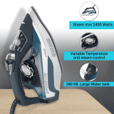 Black & Decker Steam Iron | 2400 W | Blue | BXIR2401IN