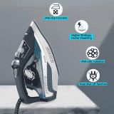 Black & Decker Steam Iron | 2400 W | Blue | BXIR2401IN