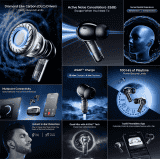 boAt Nirvana Space Earbuds | 360º Spatial Audio  | Cosmic Black