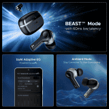 boAt Nirvana Space Earbuds | 360º Spatial Audio  | Cosmic Black