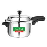 Greenchef Classic Outer Lid Induction Bottom Pressure Cooker |  5 L  | Stainless Steel