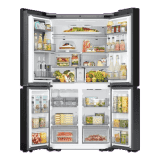 Samsung Frost Free French Door Convertible Refrigerator | 809 L | Clean Charcoal & Stainless Steel | RF71DB9950QDTL