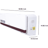 Lloyd 1 Ton 5 Star Split Inverter AC | White | I/D-GLS12I5FORBA